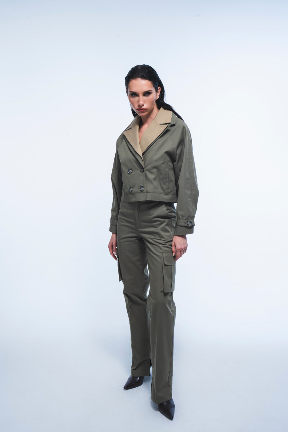 Gaia Olive Pants image 1