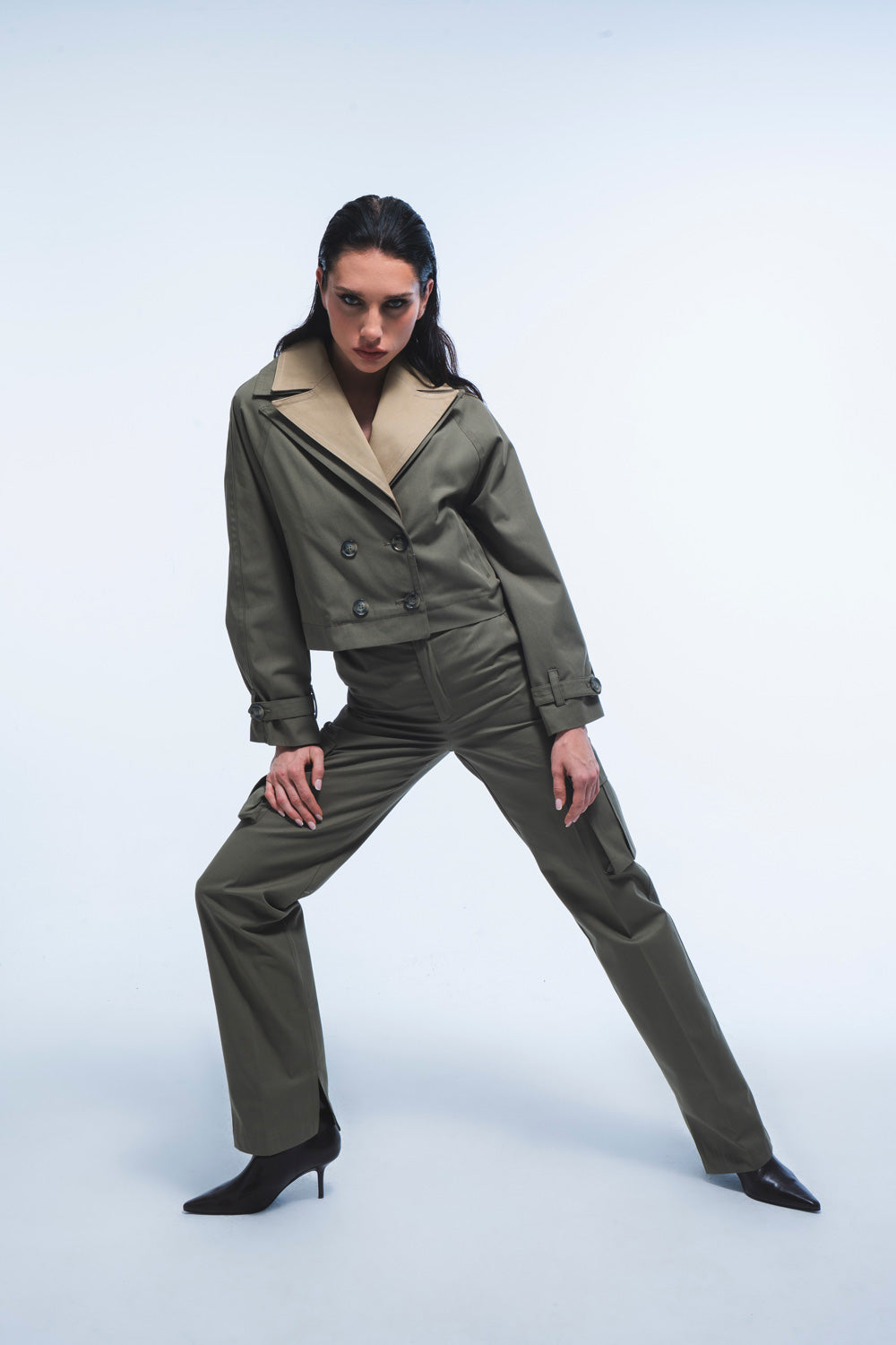 Gaia Olive Pants image 3
